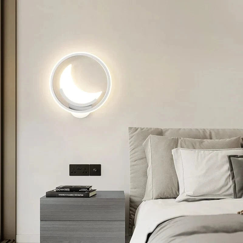 Lampe de chambre d'enfants creatif - Nuage Lune LED | Marco Lucetti