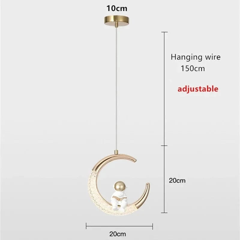 Lampe de chevet astronaute pour chambre d'enfant | Marco Lucetti