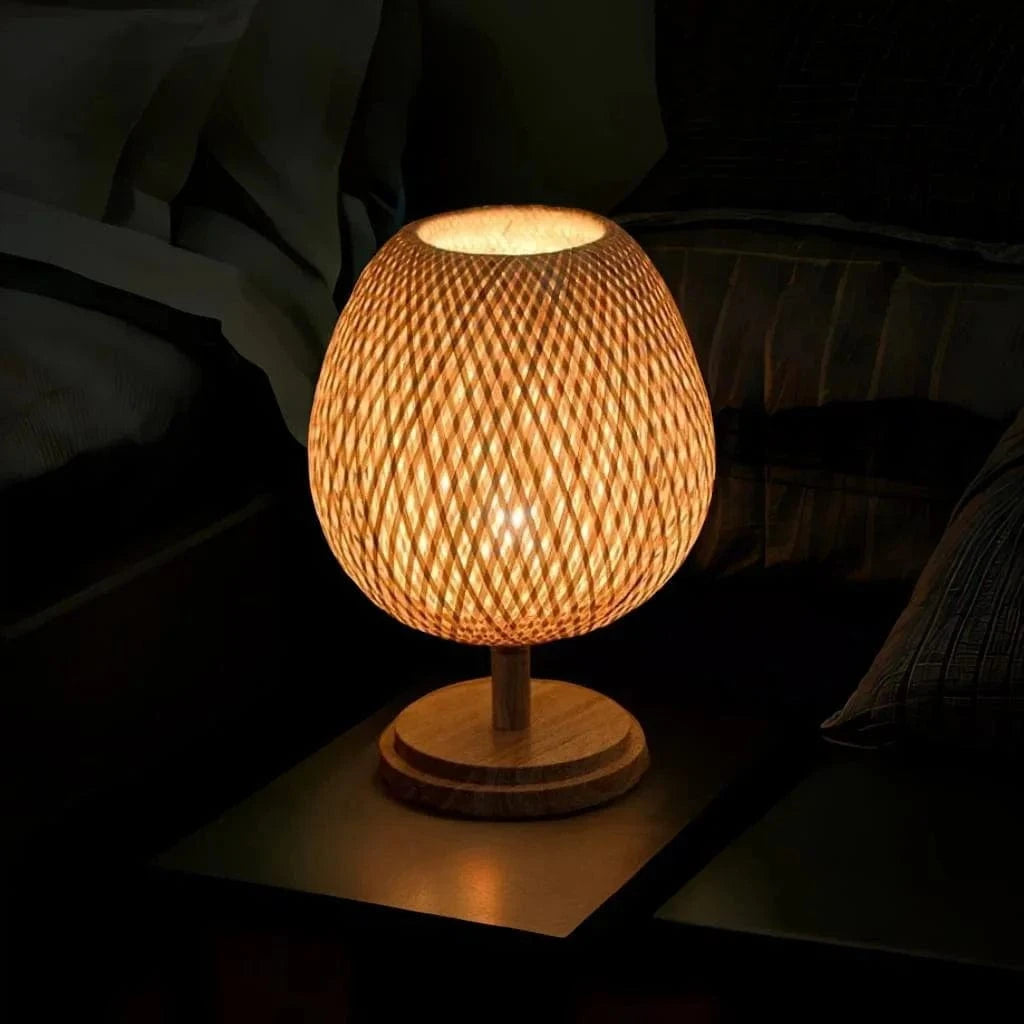 Lampe de chevet Bambou - Zenitude | Marco Lucetti Petit D23xH36cm