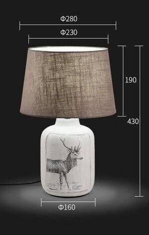 Lampe de chevet "Cerf en tissu" | Marco Lucetti B