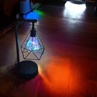 Lampe de Chevet Chic en Métal - Illuminée | Marco Lucetti Bleu