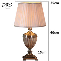 Lampe de chevet chic "Tissu Fabric" | Marco Lucetti