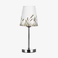 Lampe de chevet chromé à motif de blé | Marco Lucetti