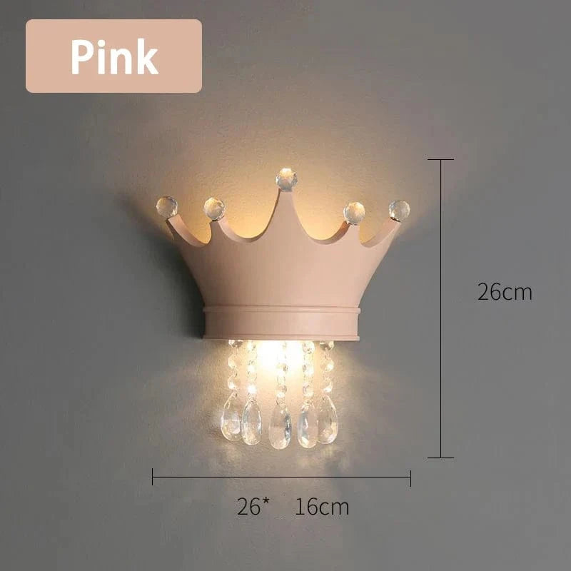 Lampe de chevet Cristal Luxe Princesse. | Marco Lucetti Rose / Lumière chaude