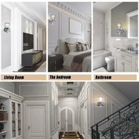 Applique murale cristal contemporaine