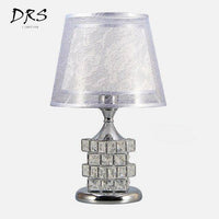 Lampe de chevet cristal Rubik's | Marco Lucetti Argenté