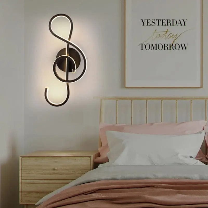 Lampe de Chevet Design Dorée - Collection Éclat | Marco Lucetti Noir