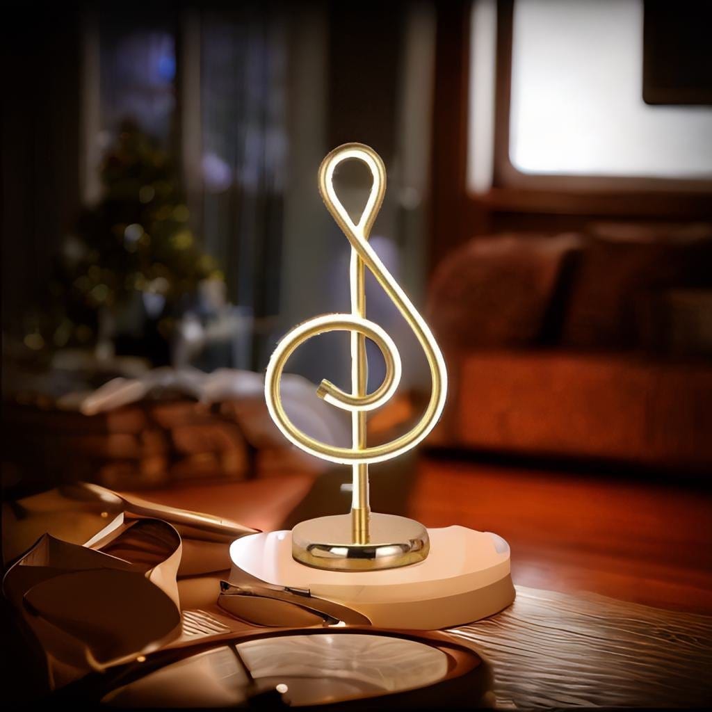 Lampe de Chevet Design Dorée - Collection Éclat | Marco Lucetti Noir