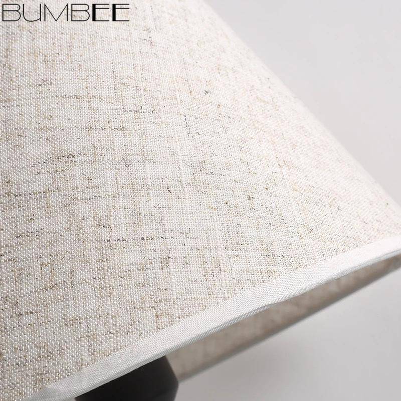 Lampe de chevet design « Thai Fabric Shade » | Marco Lucetti