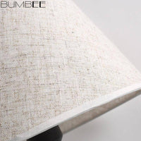 Lampe de chevet design « Thai Fabric Shade » | Marco Lucetti