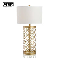 Lampe de chevet dorée American Glam | Marco Lucetti