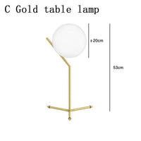 Lampe de chevet dorée Lampen | Marco Lucetti A