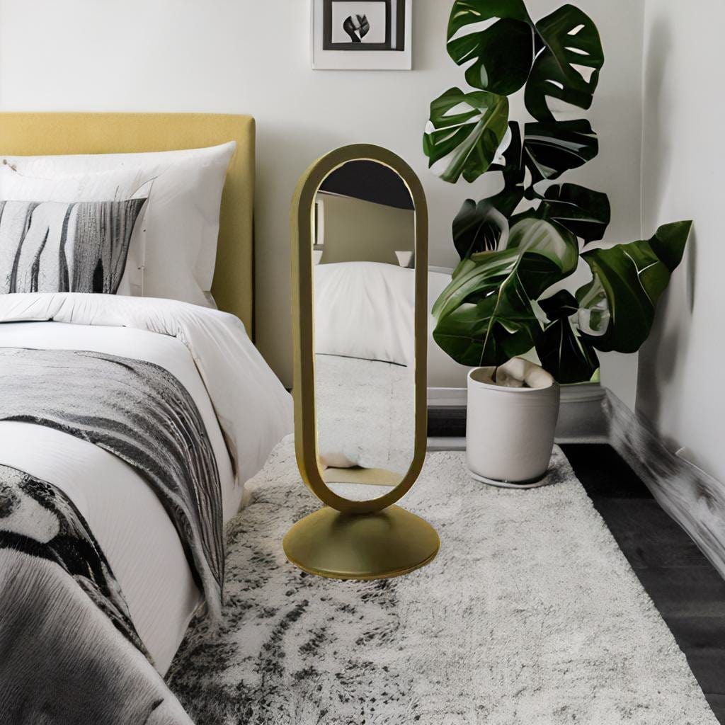 Lampe de chevet Élégance - Éclipse | Marco Lucetti Noir 3 / Blanc / Bouton