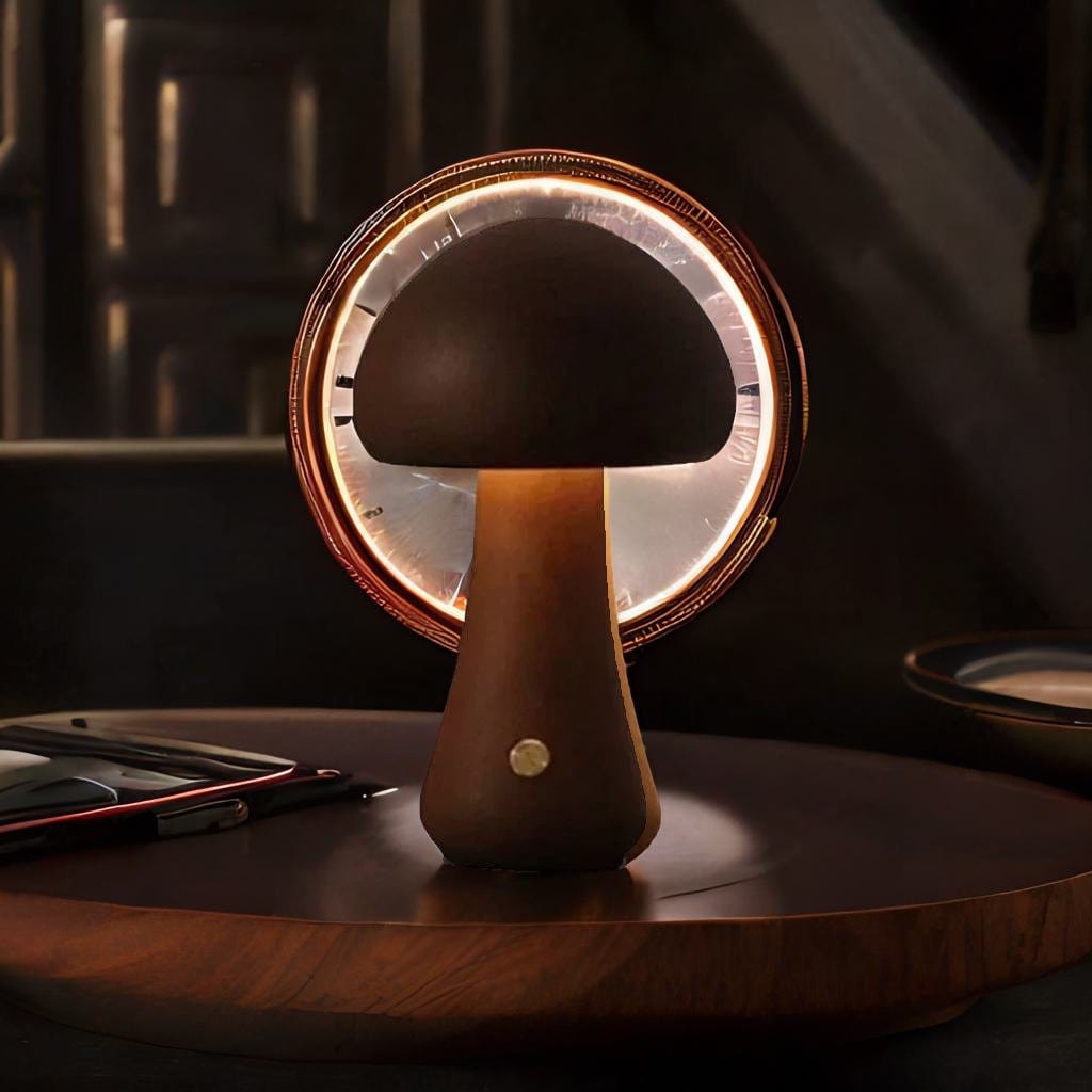 Lampe de Chevet Élégance en Bois - Clavaire | Marco Lucetti