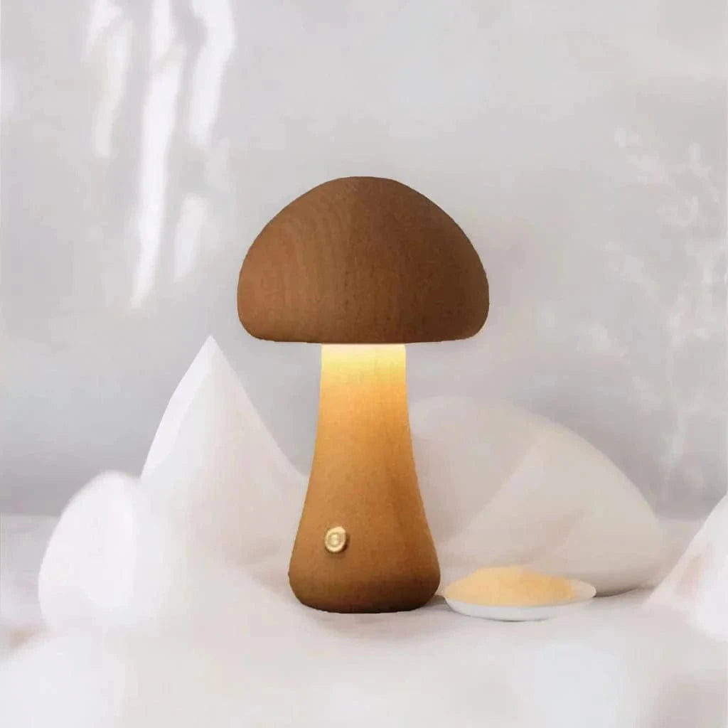 Lampe de Chevet Élégance en Bois - Clavaire | Marco Lucetti A Hêtre