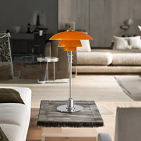 Lampe de chevet Élégance - Luneo | Marco Lucetti Ambre - Argent / Couleur neutre