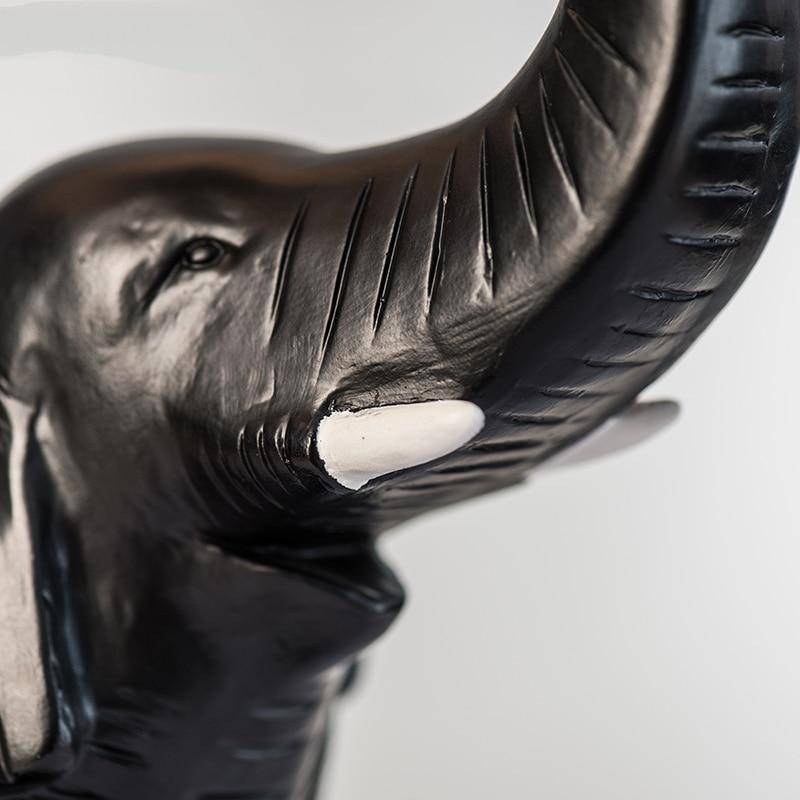 Lampe de chevet éléphant en résine magnifique | Marco Lucetti