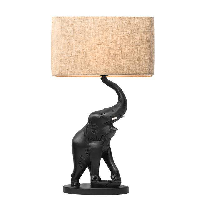 Lampe de chevet éléphant en résine magnifique | Marco Lucetti Beige
