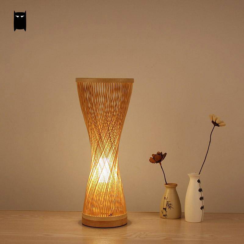 Lampe de chevet en bambou japonais | Marco Lucetti