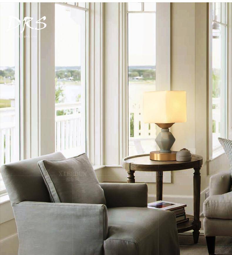 Lampe de chevet en céramique CopperOnUiThread | Marco Lucetti