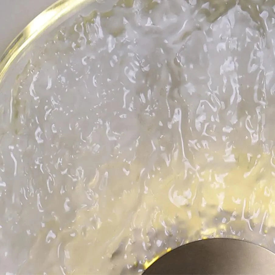 Lampe de chevet en verre et cuivre de luxe | Marco Lucetti