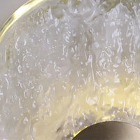 Lampe de chevet en verre et cuivre de luxe | Marco Lucetti