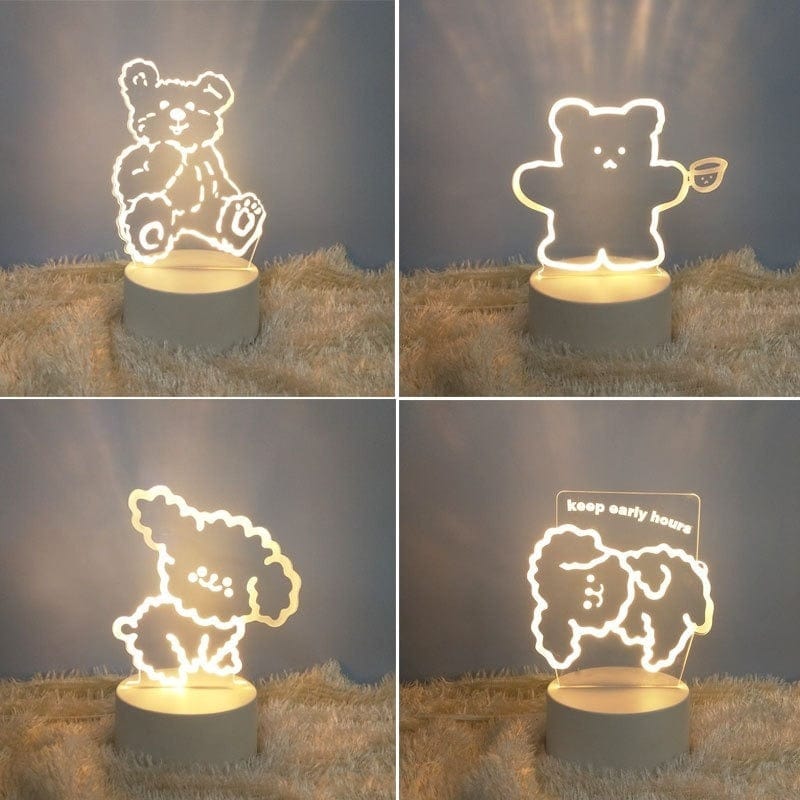 Lampe de Chevet Fille - Émojis Collection | Marco Lucetti