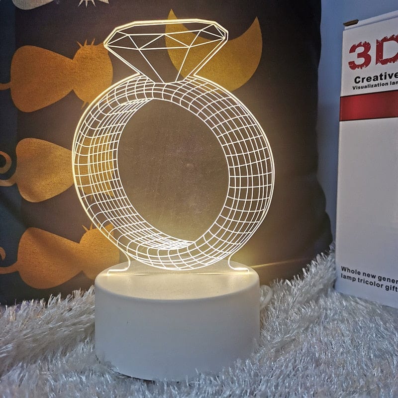 Lampe de Chevet Fille - Émojis Collection | Marco Lucetti Alliance