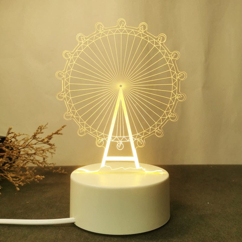 Lampe de Chevet Fille - Émojis Collection | Marco Lucetti Sapin
