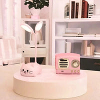 Lampe de chevet Fille - Pink World | Marco Lucetti