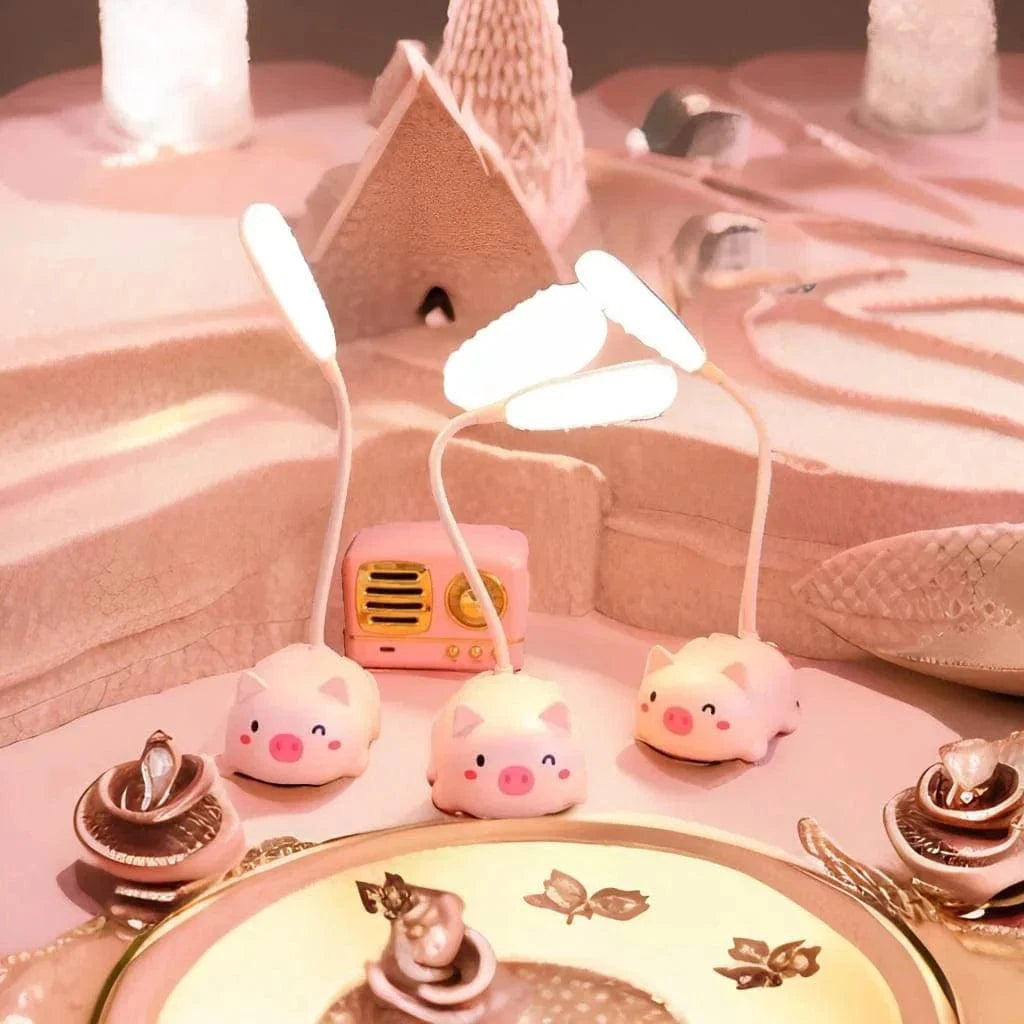 Lampe de chevet Fille - Pink World | Marco Lucetti