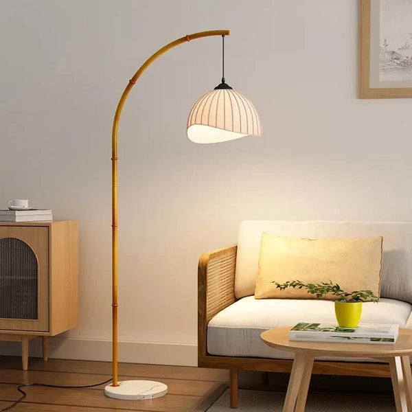 Lampe de chevet japonaise en bambou - Édition Zen | Marco Lucetti Titre par défaut