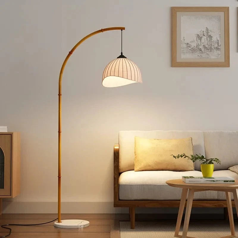 Lampe de chevet japonaise en bambou - Édition Zen | Marco Lucetti Titre par défaut