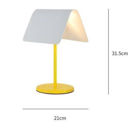 Lampe de chevet jaune Créativité | Marco Lucetti