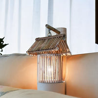 Lampe de chevet Lanterne Bois - RustiCabins | Marco Lucetti Bambou