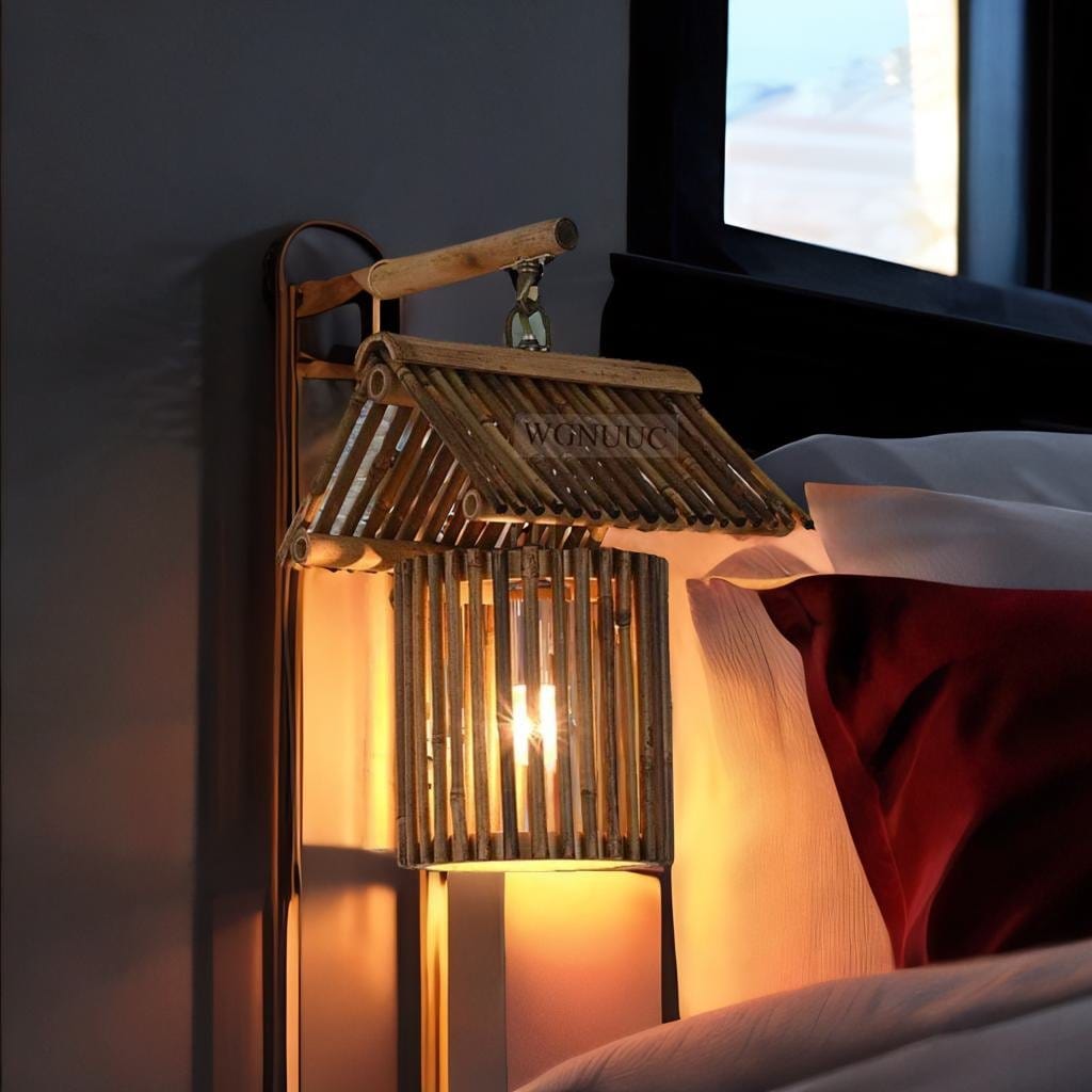 Lampe de chevet Lanterne Bois - RustiCabins | Marco Lucetti Rétro