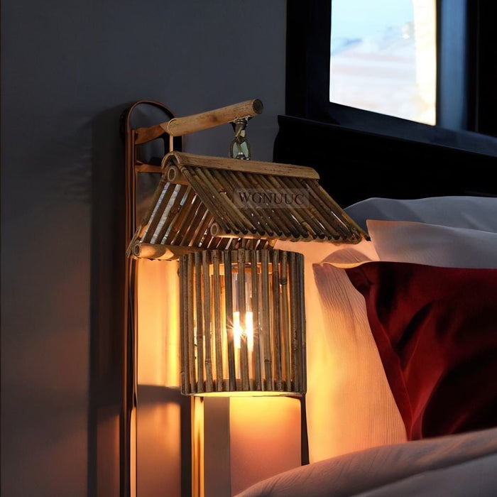 Lampe de chevet Lanterne Bois - RustiCabins | Marco Lucetti Rétro