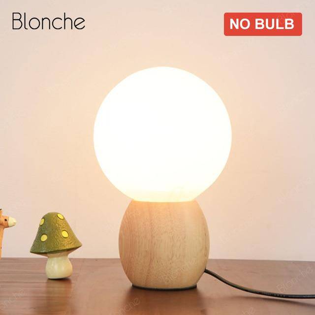 Lampe de chevet LED Bois Ball | Marco Lucetti table lamp
