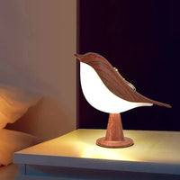 Lampe de Chevet LED Bois Tactile - Style Moderne et Décoratif. | Marco Lucetti