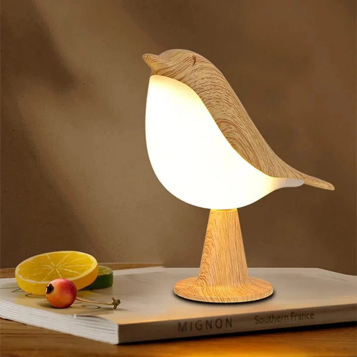 Lampe de Chevet LED Bois Tactile - Style Moderne et Décoratif. | Marco Lucetti