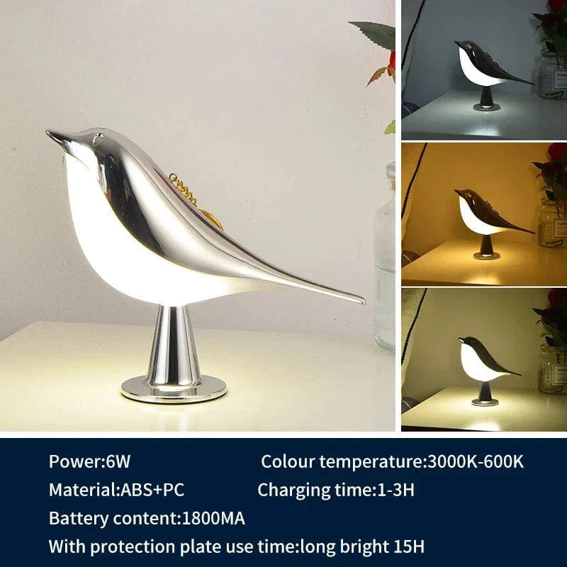 Lampe de Chevet LED Bois Tactile - Style Moderne et Décoratif. | Marco Lucetti C