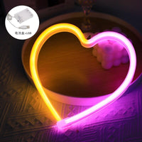 Lampe de Chevet LED - Collection POP | Marco Lucetti Coeur Rose