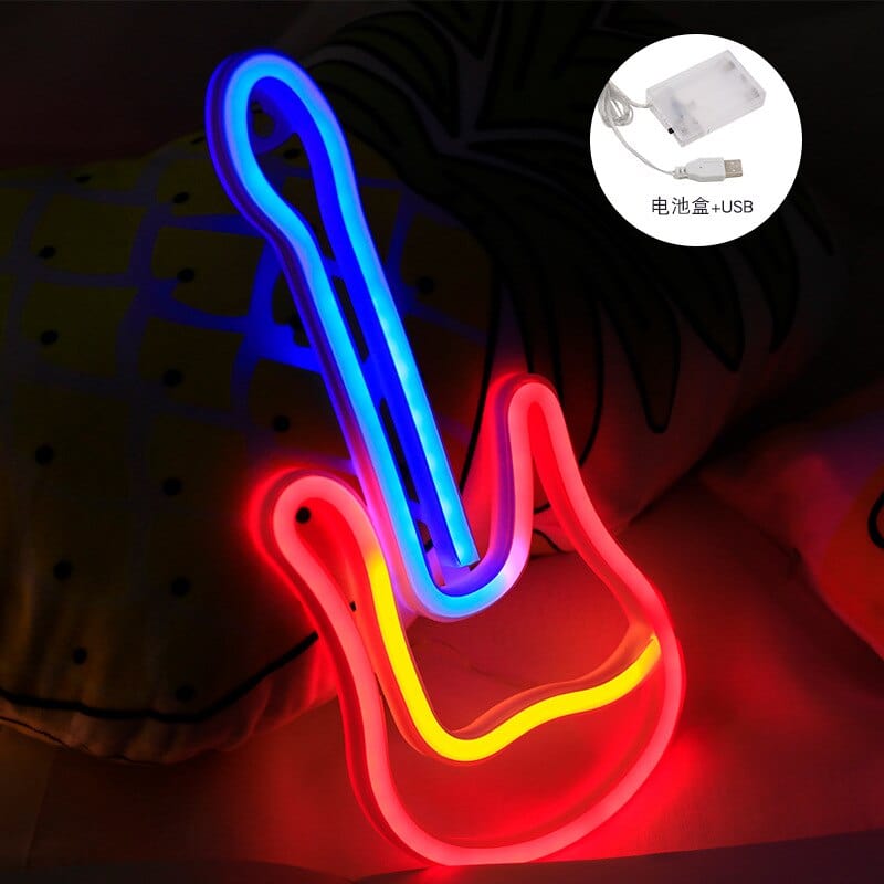 Lampe de Chevet LED - Collection POP | Marco Lucetti Guitare