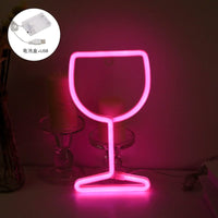 Lampe de Chevet LED - Collection POP | Marco Lucetti Verre de vin