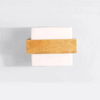 Lampe de chevet LED japonaise en bois massif design | Marco Lucetti