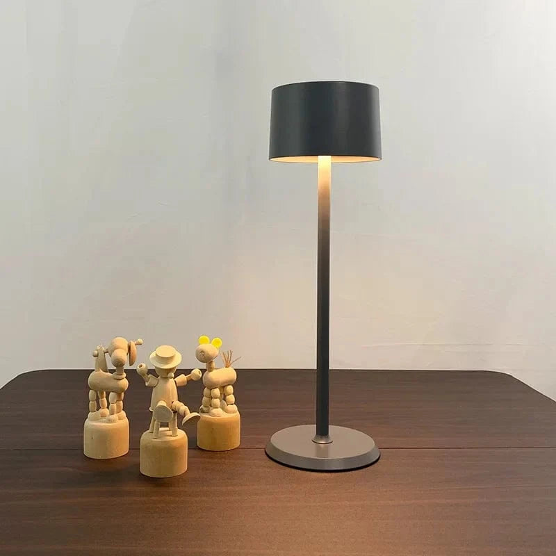 Lampe de chevet LED moderne à commande tactile "SmartTouch" | Marco Lucetti Noir