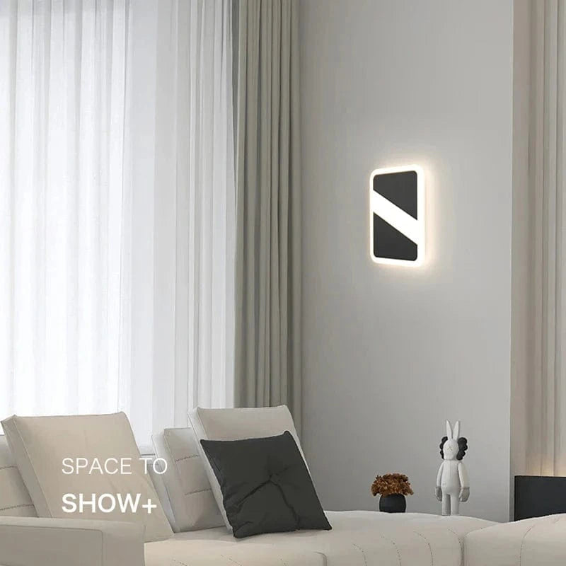 Lampe de chevet LED murale nordique moderne minimaliste. | Marco Lucetti