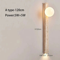 Lampe de chevet LED rétro StoneStyle™ pour une ambiance chaleureuse | Marco Lucetti A type 120cm / 3000K