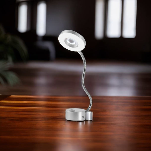 Lampe de Chevet Liseuse - Lumina | Marco Lucetti Argent Chaud