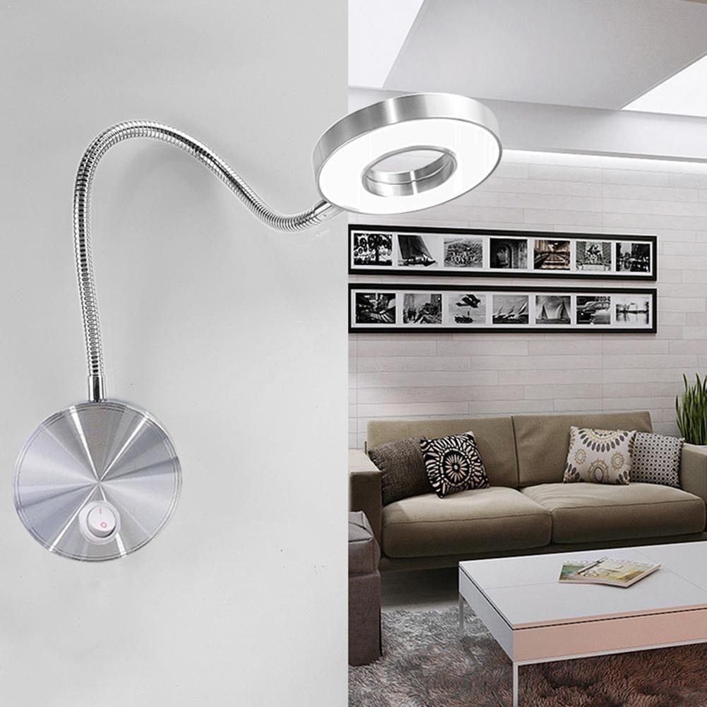 Lampe de Chevet Liseuse - Lumina | Marco Lucetti Argent Froid